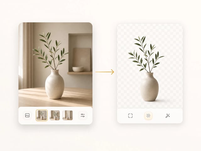 Generate an image then remove its background in one Super Banana Pro workspace